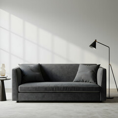 Modern Sofa in Minimalist Room