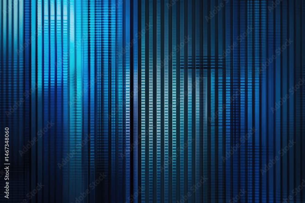 Poster Abstract blue color wave flowing express the energetic ripple. Seamless texture of vividness curve swirling convey sense of harmony and wonderful scene perfect for effect and graphic design. AIG51.