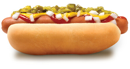 hot dog isolated