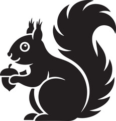 Animals vector silhouette. The design will be clean bold shape. And the design will be very simple black silhouette. And the background will be clean solid white color
