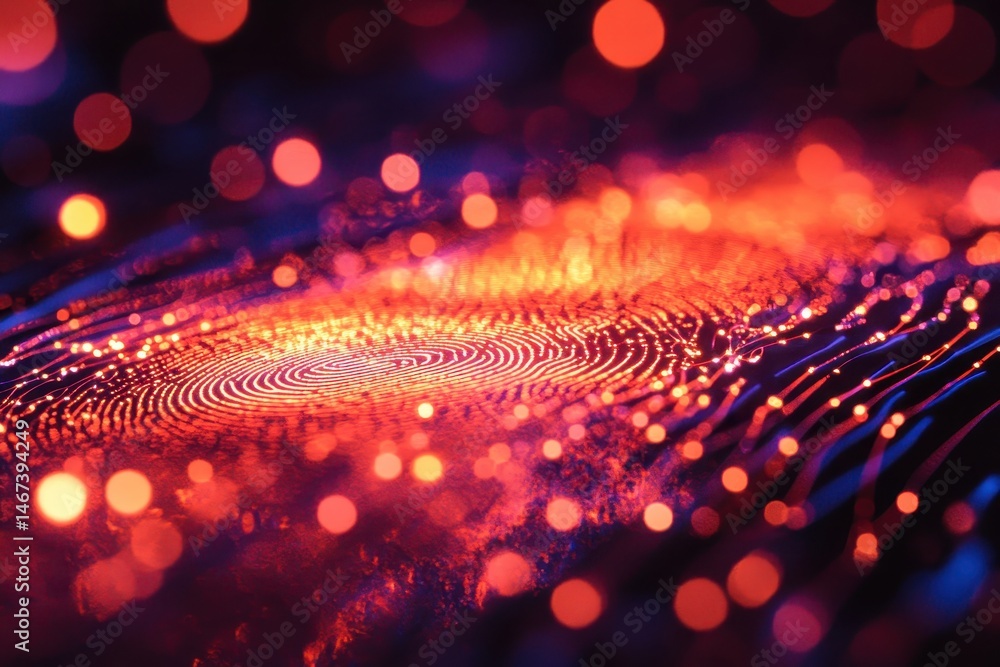 Poster vibrant abstract background with colorful dots and swirling shapes