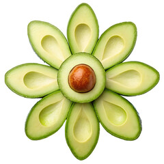 Avocado Flower Art