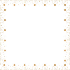 Desert valley mountains frame. Wild west rocky desert template. Simple empty frame box