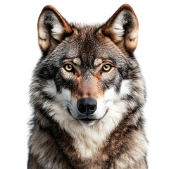 Obraz premium Majestic Wolf Portrait HighResolution Wildlife Image