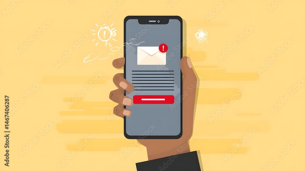 Poster recognizing and avoiding phishing scams a guide to protecting your digital information with awarenes
