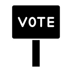 Board  Vector Glyph Icon Design