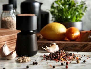 Spice Grinder & Herbs
