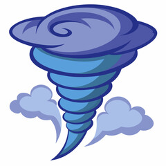 illustration of a tornado