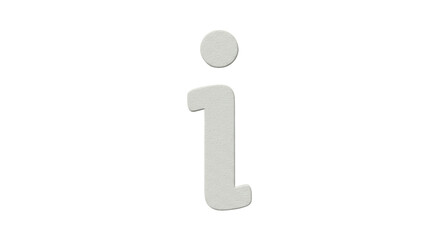 Isolated Information Symbol Sign Simple Design