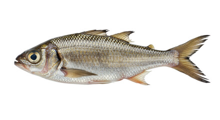 Isolated Silver Fish Aquatic Animal