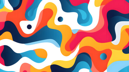 Professional Abstract Seamless Color Pattern Wallpaper Design for Creative Projects