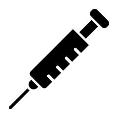 Injection  Vector Glyph Icon Design