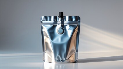 Photorealistic image of a magnetic food tong with smooth edge on a white background