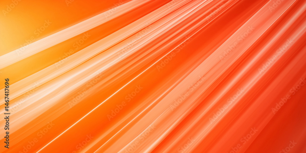 Aufkleber abstract orange and red diagonal light streaks create a dynamic gradient and flowing background comp