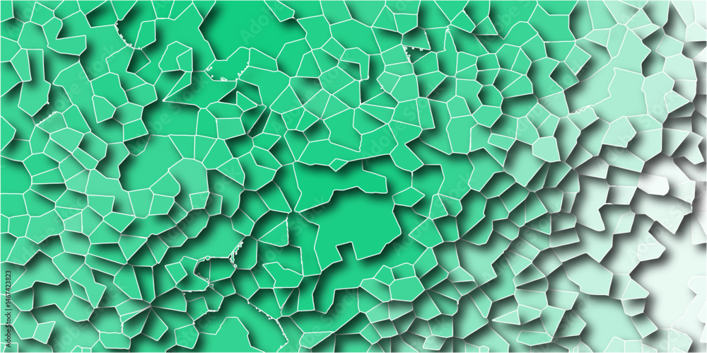 Aufkleber light green water color texture background. abstract watercolor clouds pattern in green tones. sprin