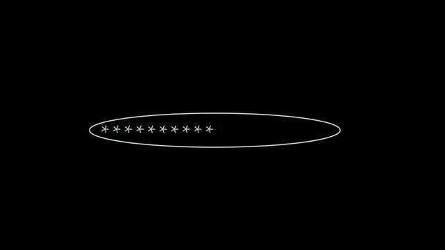 A dynamic loding animation, and glowing neon processing animation . on a black background.and creating a stunning 4k video.