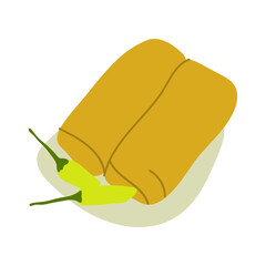 Closeup Risol Traditional Indonesian Food