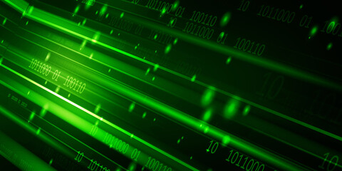 2d illustration Abstract futuristic electronic circuit technology background
