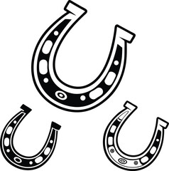 Horse element bundle vector design.