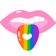 Pride month lgbt element