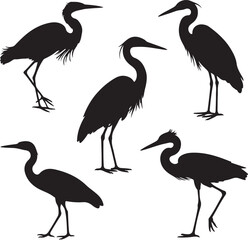 Heron Silhouette SVG – Elegant Bird Vector for Nature Designs

Flying Heron Clipart – Wildlife SVG for Crafts & Prints

Wading Bird Vector – Heron Design for Nature & Bird Lovers

Heron Standing SVG –