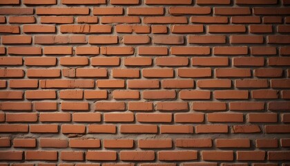 Obraz premium A solid brick wall with a textured surface creates a stunning architectural background element.