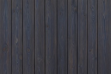 Obraz premium Dark gray wooden planks, vertical grain Close-up view of painted wood panels, showing wood texture and natural grain
