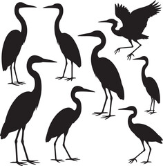 Heron Silhouette SVG – Elegant Bird Vector for Nature Designs

Flying Heron Clipart – Wildlife SVG for Crafts & Prints

Wading Bird Vector – Heron Design for Nature & Bird Lovers

Heron Standing SVG –