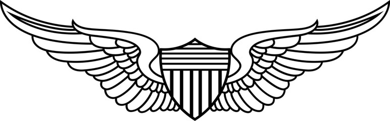 US ARMY BASIC AVIATOR PATCH SVG FILE © md