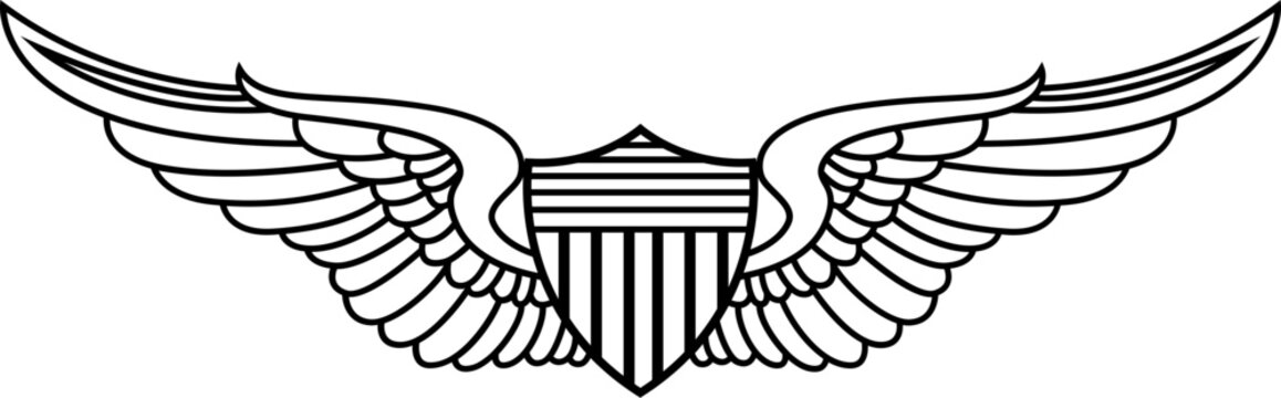 US ARMY BASIC AVIATOR PATCH SVG FILE