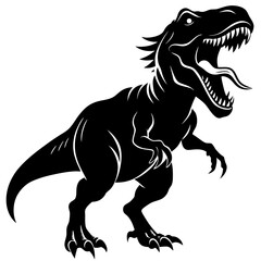 tyrannosaurus rex dinosaur vector
