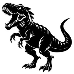 Fototapeta premium tyrannosaurus rex dinosaur vector