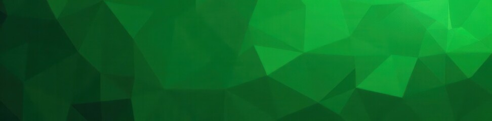 Obraz premium Dark green polygonal shapes, abstract geometric backdrop, background, abstract, arte