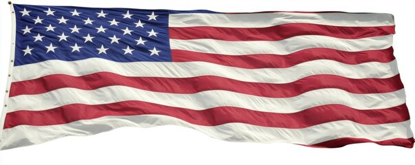 Obraz premium American Flag Waving in the Wind