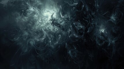 The abstract picture painting colored by vivid shade of oil color stained on the canvas express contemporary style from paint. Modern wallpaper brush vibrant watercolor with seamlessly pattern. AIG51.