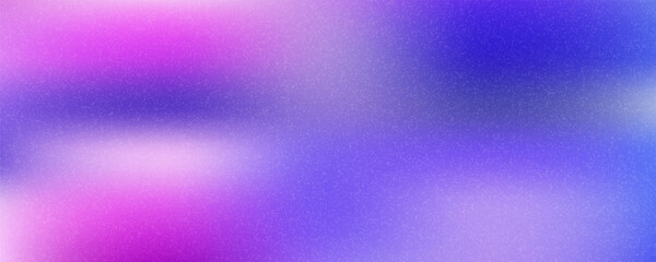 Blue Purple White Gradient Blurred with Grainy Noise Texture Background, for art product design, social media, trendy,vintage,brochure,banner