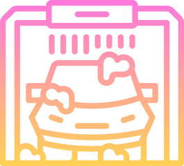 Car wash icon