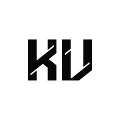 KV monogram logo design letter text name symbol monochrome logotype alphabet character simple logo