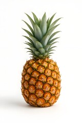 Fototapeta premium pineapple on white background