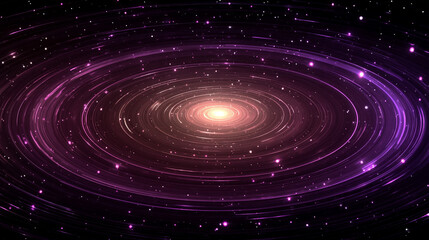 Abstract glowing circular technology background with radiant digital rings and luminous energy. Symbolizes innovation, connectivity, data flow, and futuristic systems in a high-tech visual landscape.
