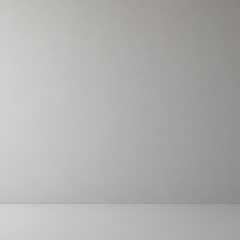 minimalistic background featuring smooth, light gray wall with subtle texture, creating serene and calm atmosphere. Ideal for various design