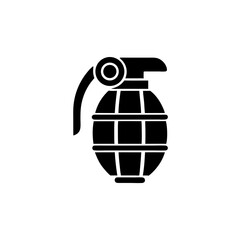 Fototapeta premium creative details grenade icon Vector Illustration 