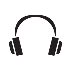 Headphones Vector Icon. Clean, Scalable Design for Apps and Branding.
