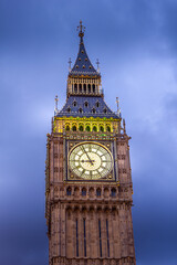 The Big Ben in London, England, UK