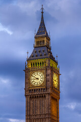 The Big Ben in London, England, UK