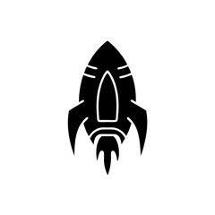 creative details Missile icon Vector Illustration