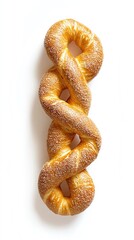 soft pretzels with coarse salt in golden brown texture, isolated soft pretzels with coarse salt, bakery soft pretzels with coarse salt and white background, soft pretzels

coarse salt

golden texture
