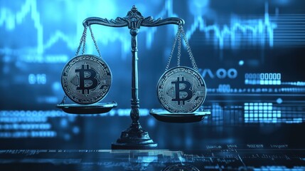 Cryptocurrency weighing scales