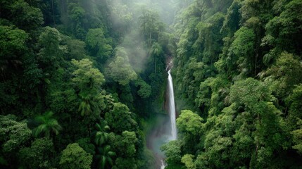 waterfall in the forest