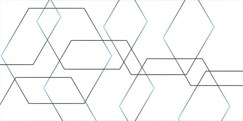 Abstract vector hexagons pattern background. Geometric simple hexagonal concept technology. Geometric themes of technology, innovation, and structure. grid tile and mosaic structure simple.